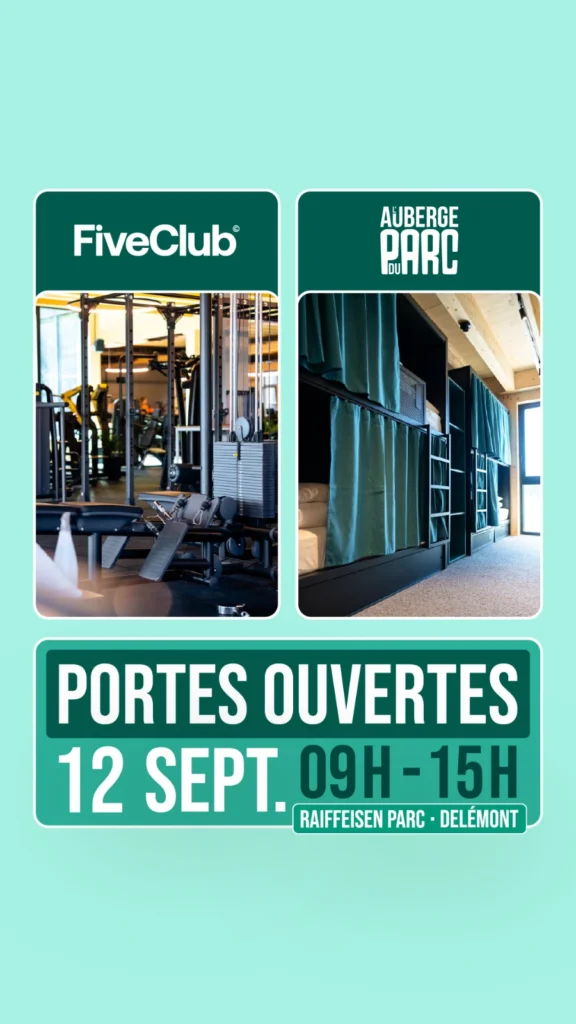 Portes ouvertes au Raiffeisen Parc – 12 septembre 2026
